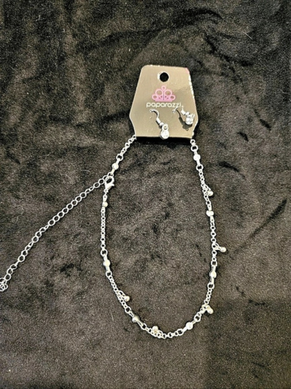 Paparazzi Choker Chain Necklace in Silver Like New